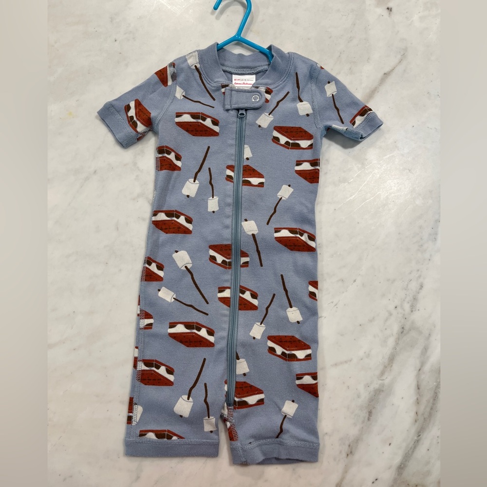 Hanna Andersson 18-24 months shortie pjs GUC